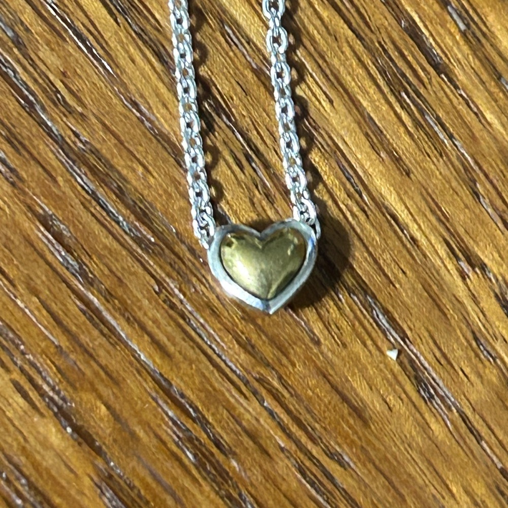 Pandora golden heart collier necklace